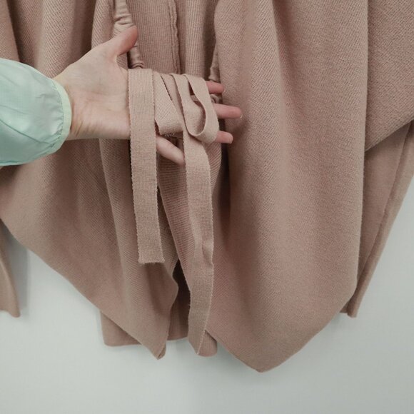 Hem & Thread Cardigan Womens M/L Pink Boho Casual Elegant Modern Relaxed Lounge - Picture 5 of 15